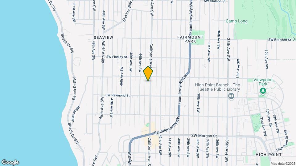 5915 California Ave SW Map and Location Details
