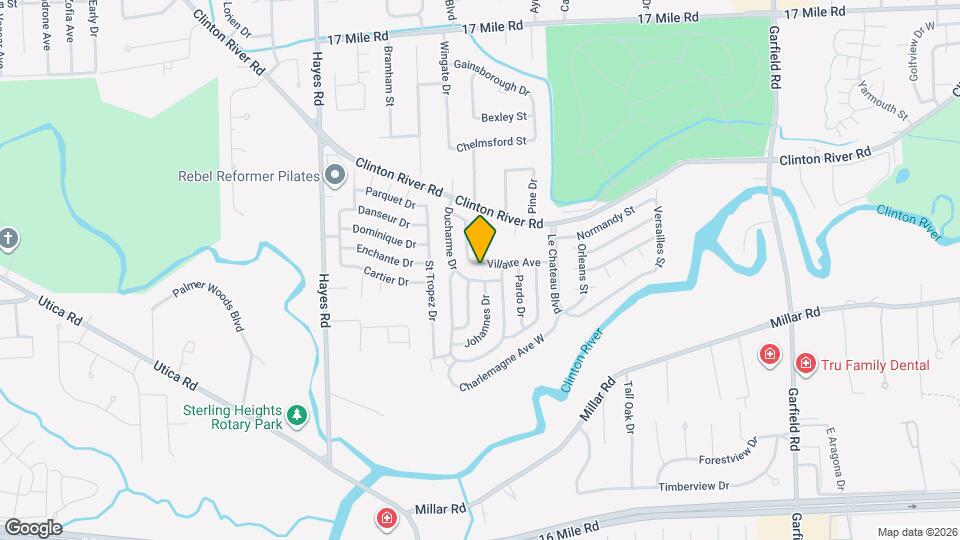 15974 Villaire Ave Mapa y Detalles de la Ubicación