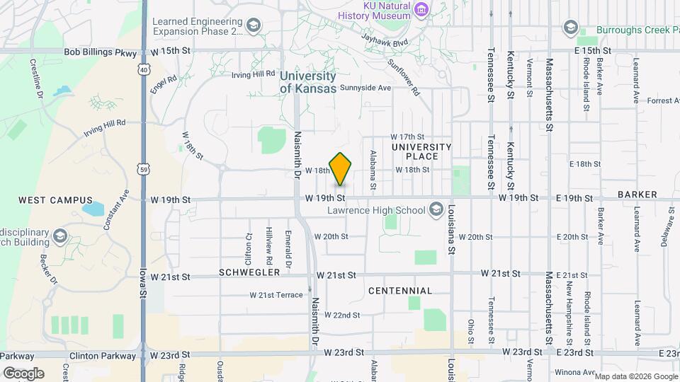 1824 Missouri St Map and Location Details