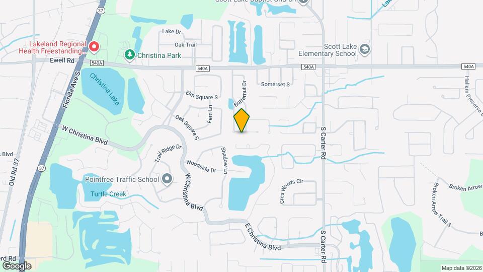 619 Butternut Pl Map and Location Details