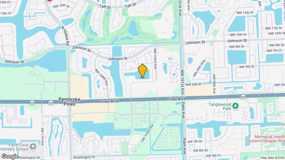 10473 NW 3rd St Map and Location Details