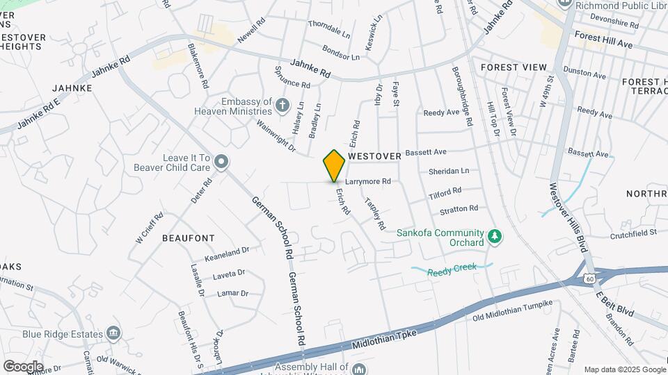 5701 Larrymore Rd Mapa y Detalles de la Ubicación