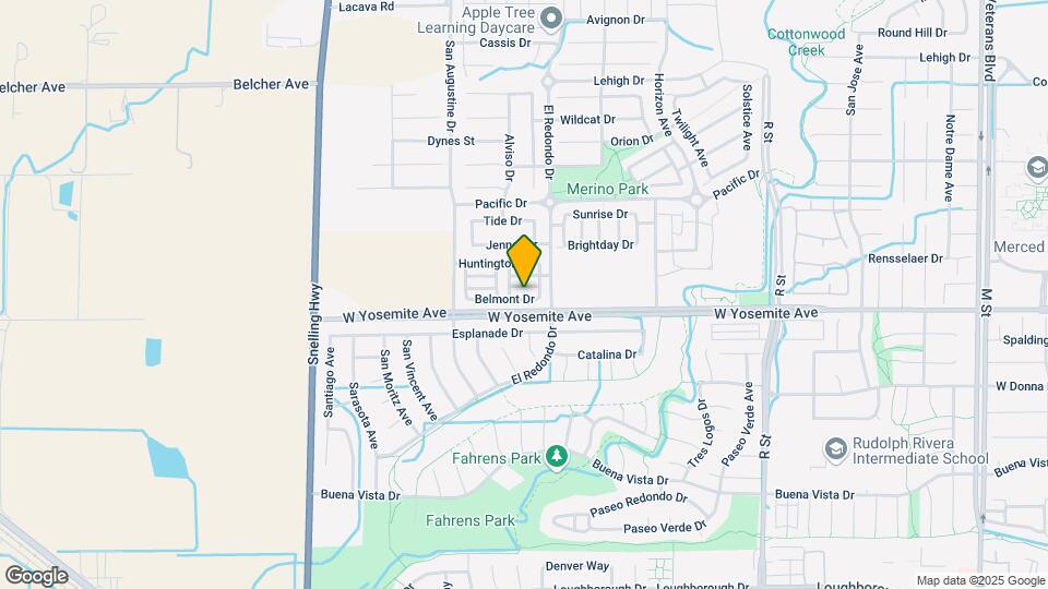1331 Belmont Dr Map and Location Details