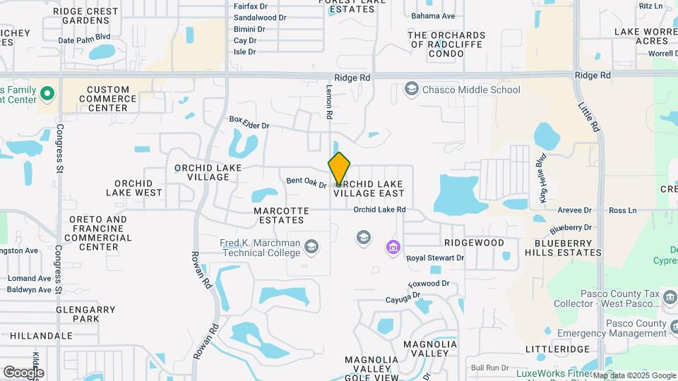 7510 Breezewood Ct Map and Location Details
