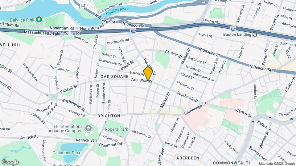 70 Arlington St, Unit 1 Mapa y Detalles de la Ubicación