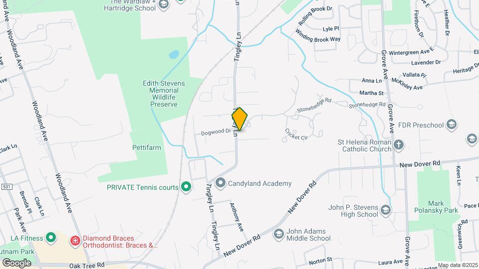 134 Tingley Ln Map and Location Details