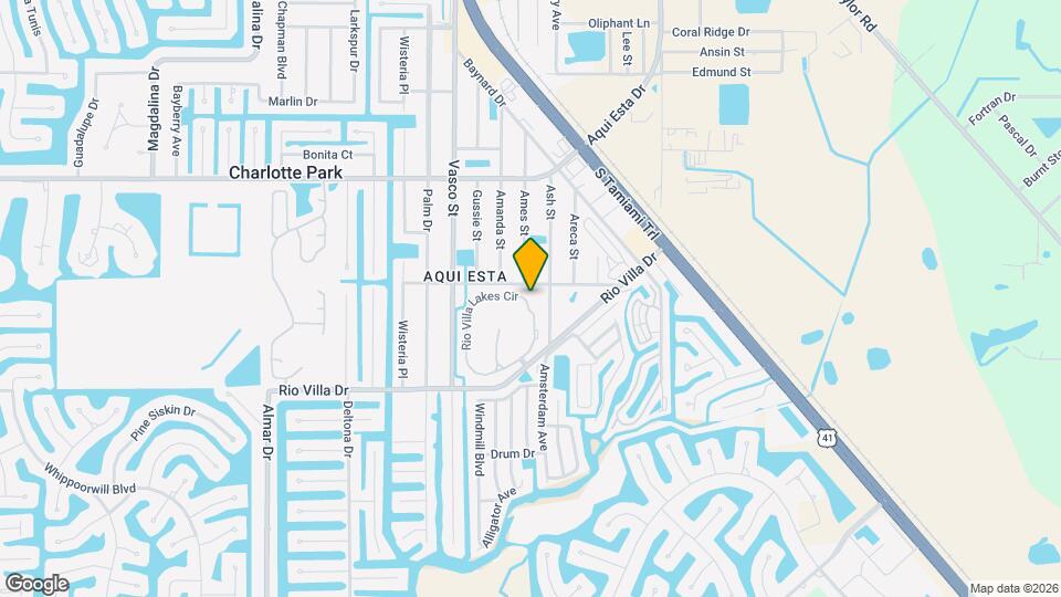 24748 Rio Villa Lakes Cir Map and Location Details