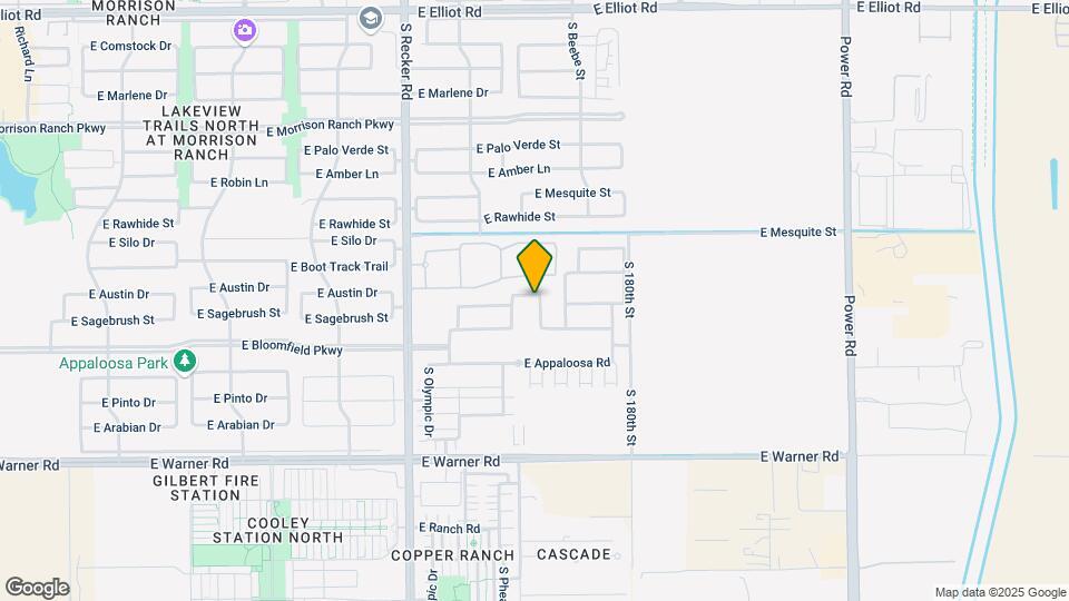 522 S Avocet St Mapa y Detalles de la Ubicación