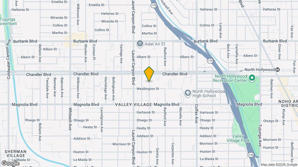 5317 Ben Ave Map and Location Details