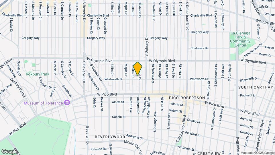 463 S Oakhurst Dr Map and Location Details