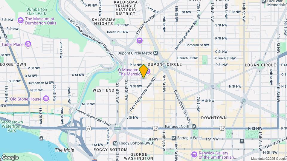 1321 21st St NW Map and Location Details