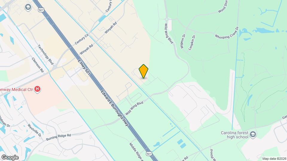 1141 Fairway Ln Map and Location Details