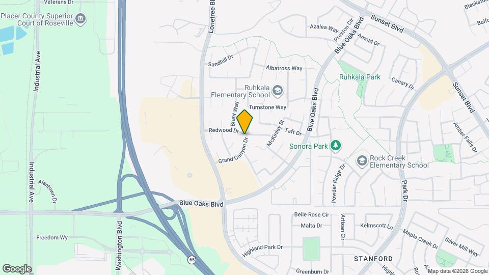 1428 Redwood Dr Map and Location Details