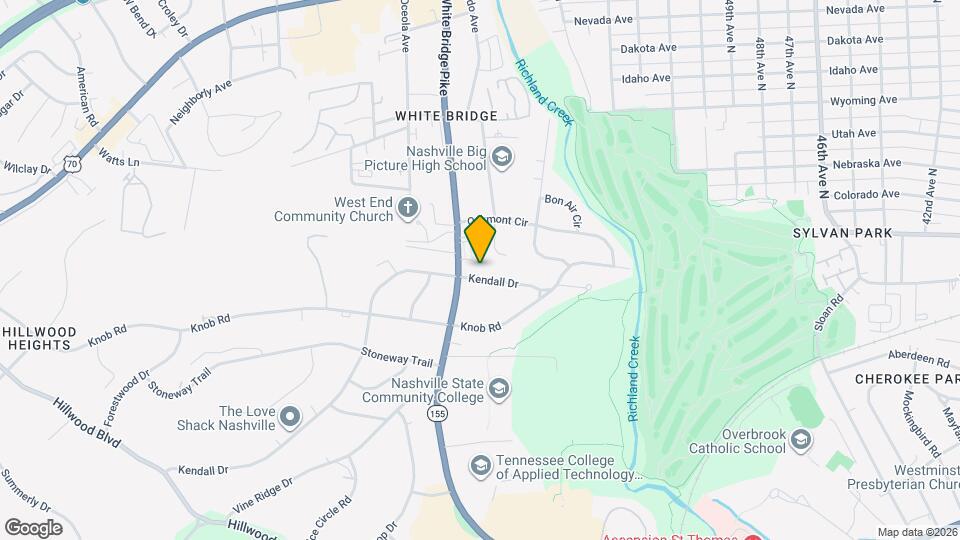 5552 Kendall Dr Map and Location Details