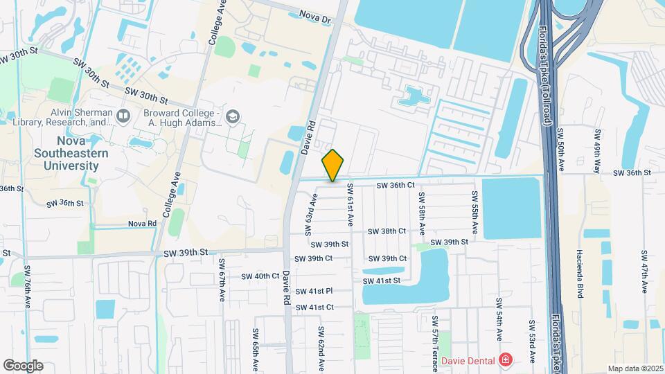 6201 SW 37th St Map and Location Details
