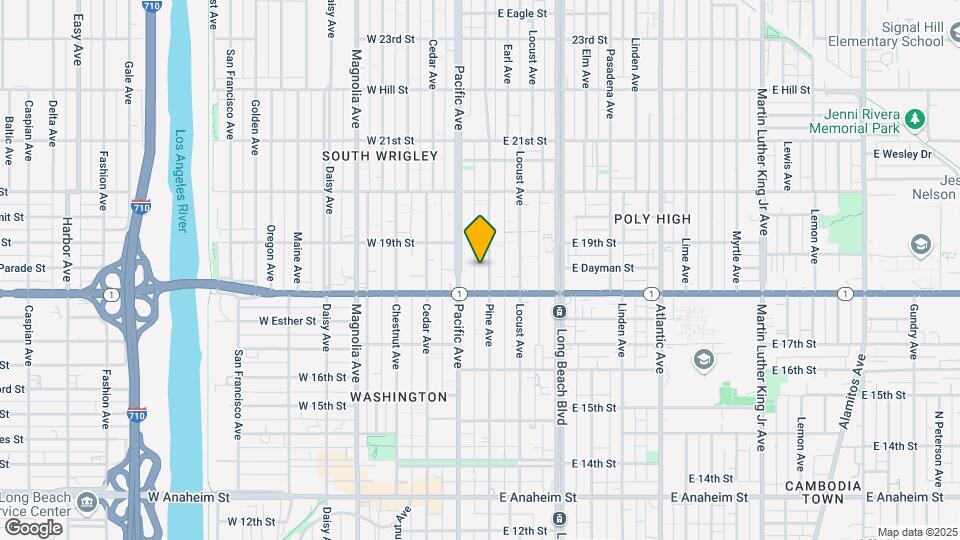 1835 Pine Ave Map and Location Details