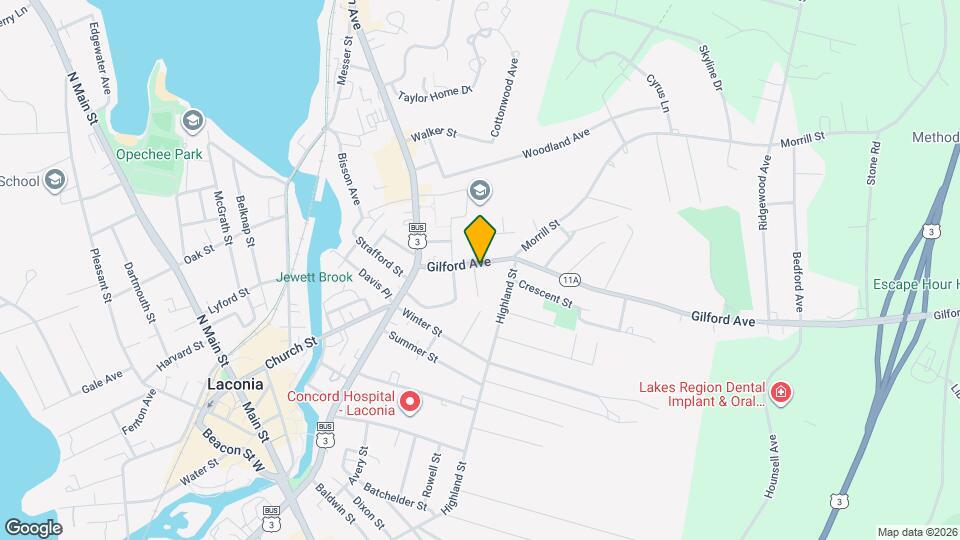 53 Gilford Ave, Unit 1 Map and Location Details