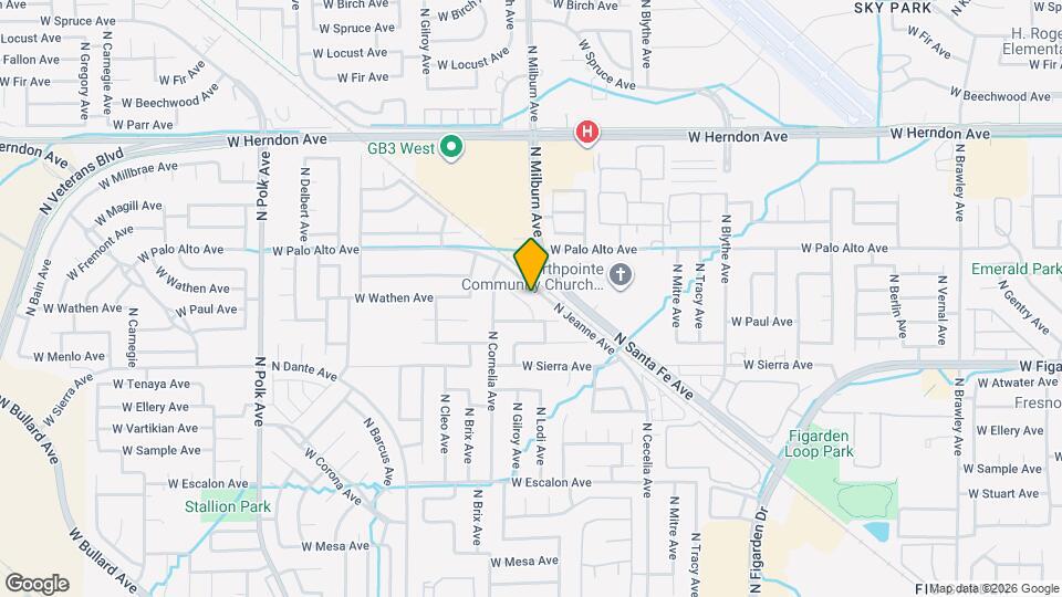 6508 N Lodi Ave Map and Location Details