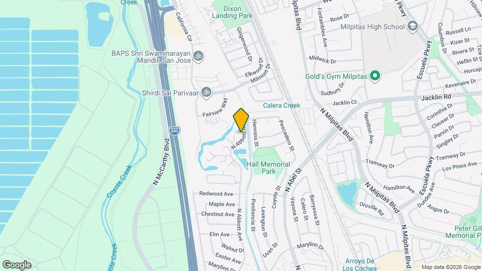 1178 N Abbott Ave, Unit 1178 Map and Location Details