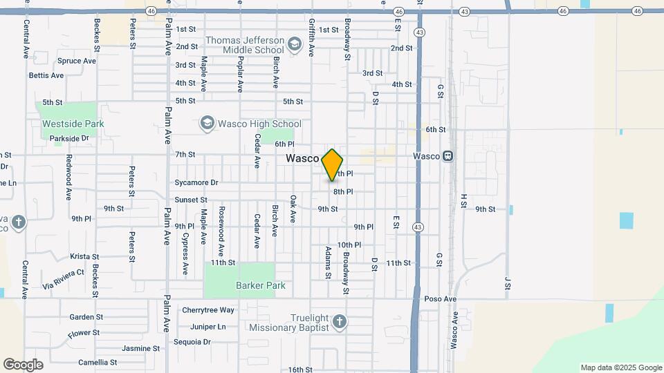 1142 8th Pl Map and Location Details