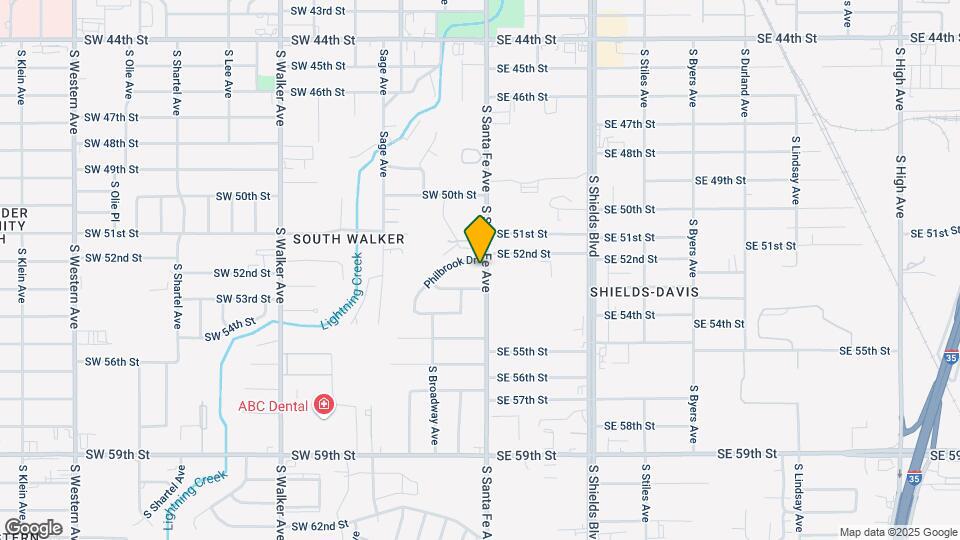 5305 S Santa Fe Ave Map and Location Details
