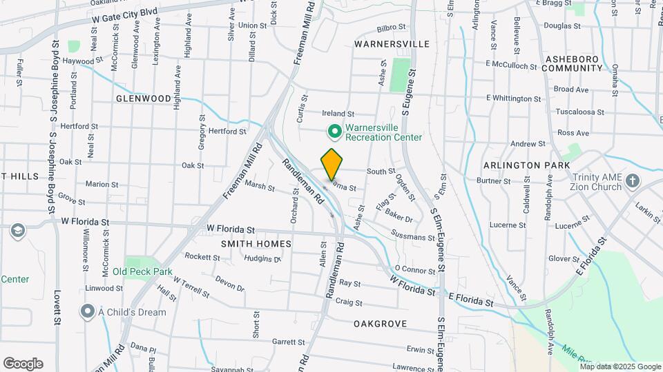 517 Lama St Map and Location Details