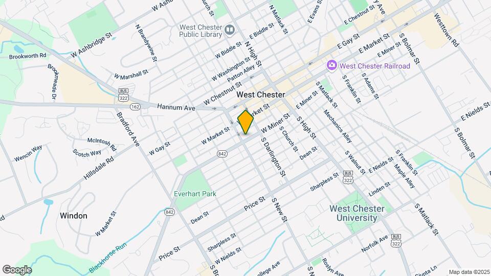 223 W Miner St Map and Location Details