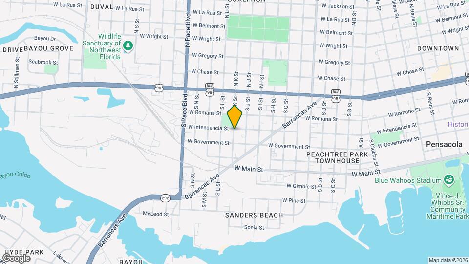 1723 W Intendencia St Map and Location Details