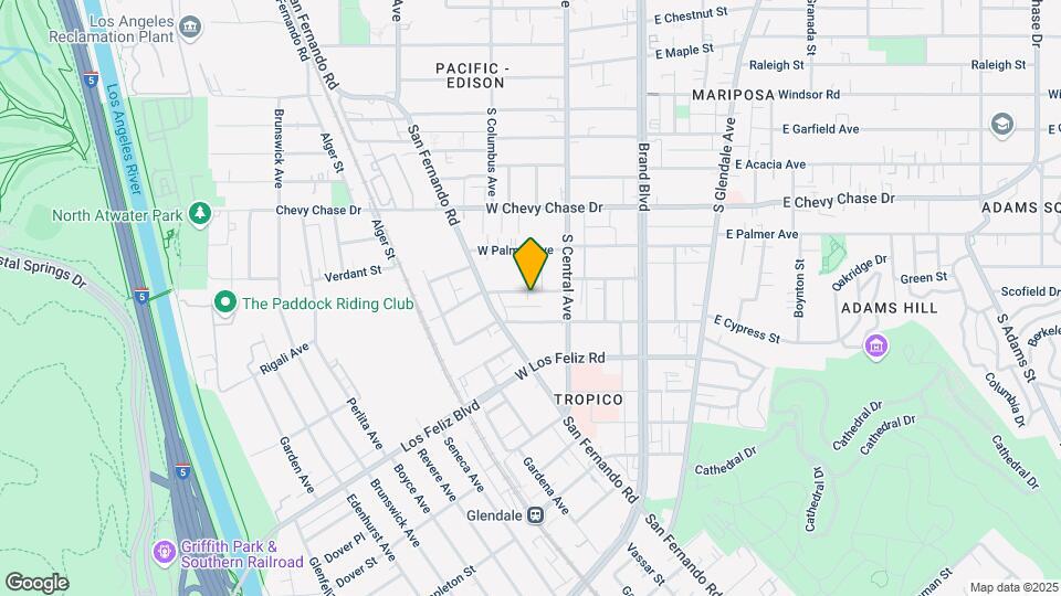 332 Magnolia Ave Map and Location Details