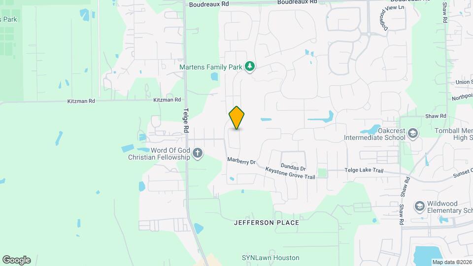 18115 Westward Dale Dr Map and Location Details