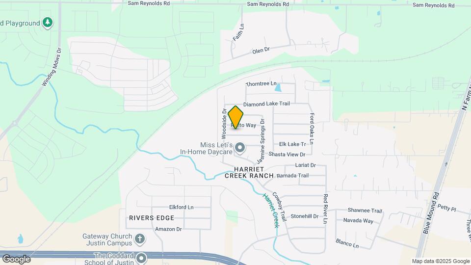 1621 Carolina Ridge Way Map and Location Details