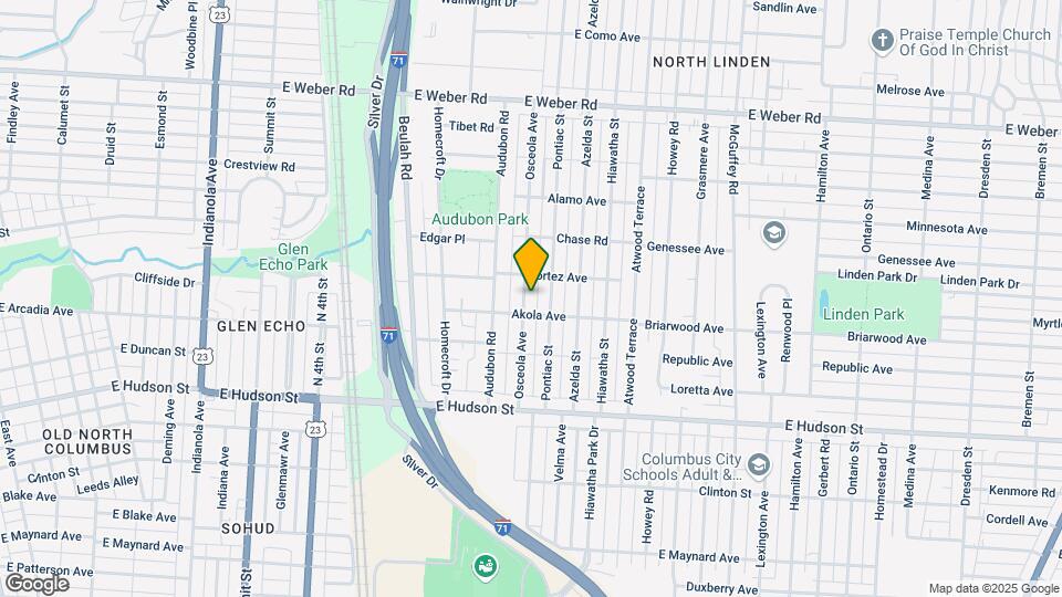 2608 Osceola Ave Map and Location Details