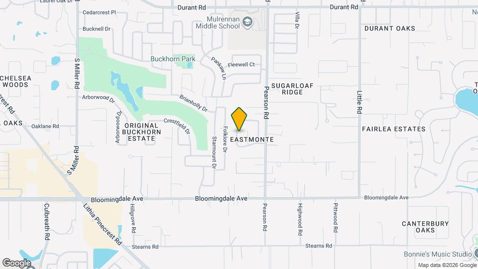 3410 Eastmonte Dr Map and Location Details