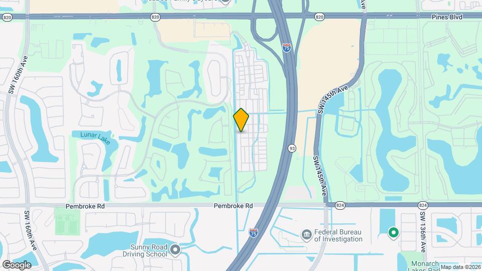 1145 SW 147th Ter Map and Location Details