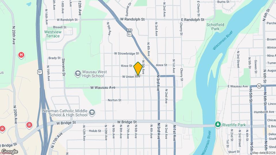 515 W Union Ave Map and Location Details