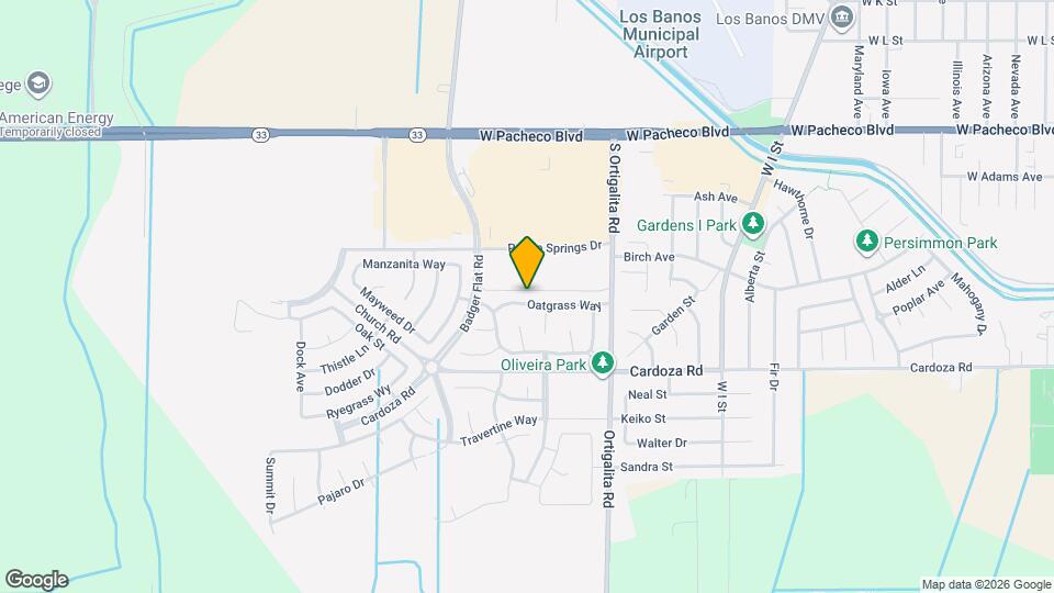 1170 Oatgrass Way Map and Location Details