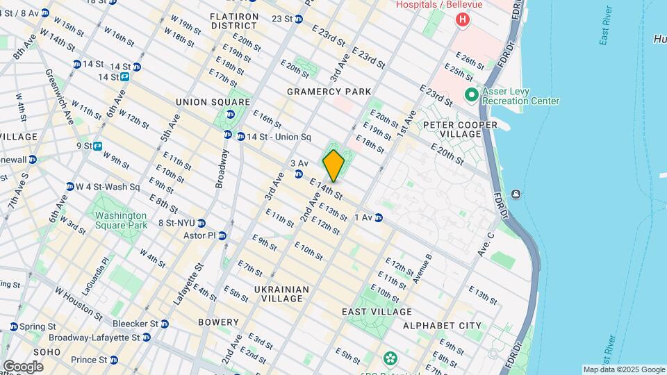 311-313 E 14th St Mapa y Detalles de la Ubicación