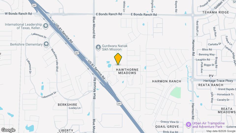 1016 Blooming Prairie Trail Mapa y Detalles de la Ubicación