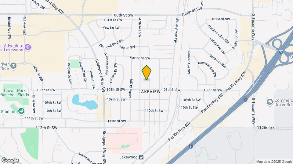 10606 Kendrick St SW Map and Location Details