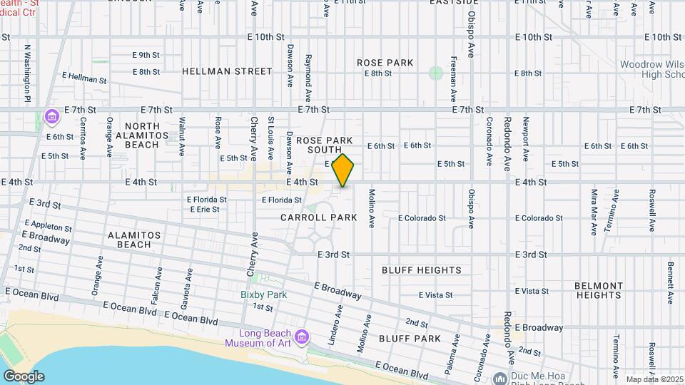 2420 E 4th St Map and Location Details