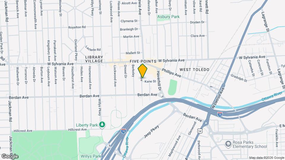 3856 Martha Ave, Unit Upper Map and Location Details