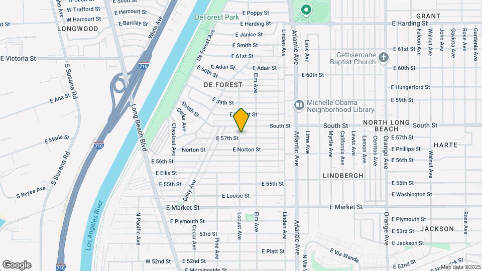 5700 Locust Ave Map and Location Details