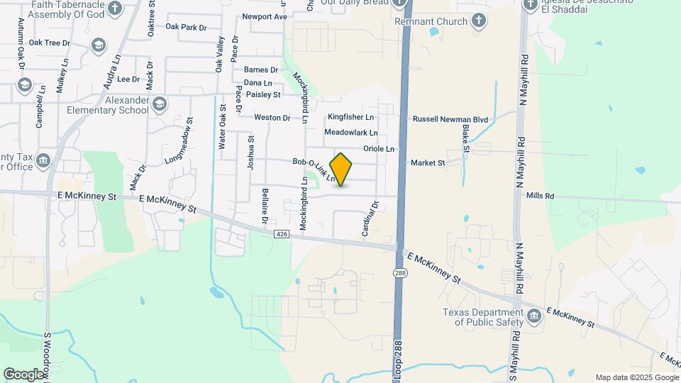 3325 Hummingbird Ln Map and Location Details
