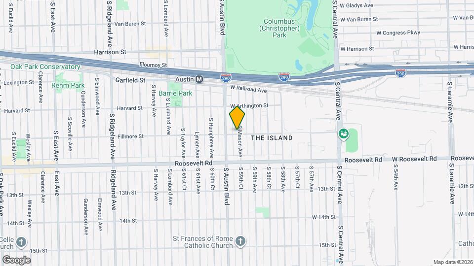 1056 S Mason Ave, Unit 1 Mapa y Detalles de la Ubicación