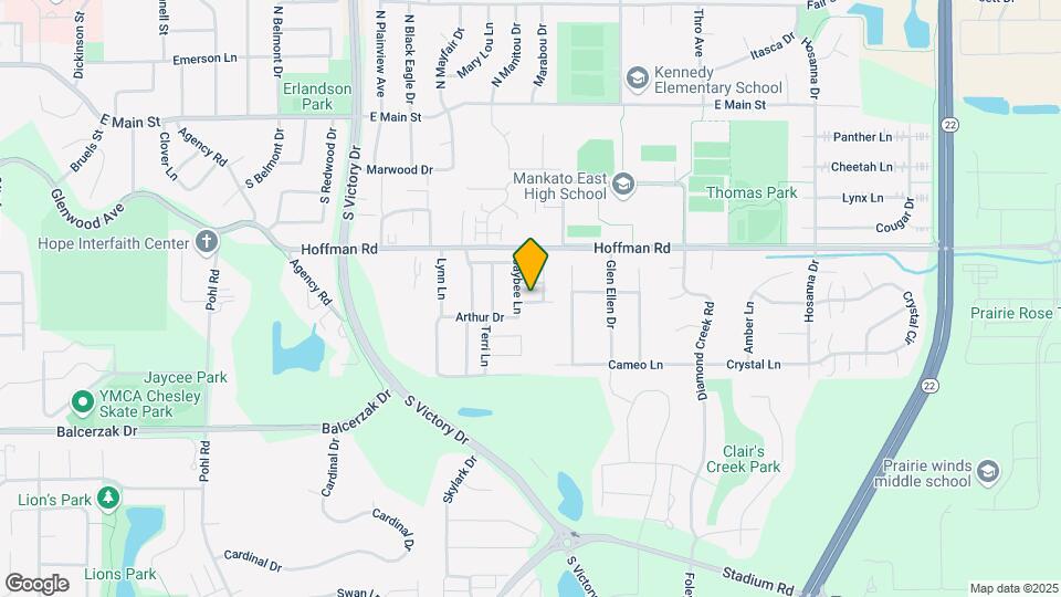 306 Louva Ln Map and Location Details
