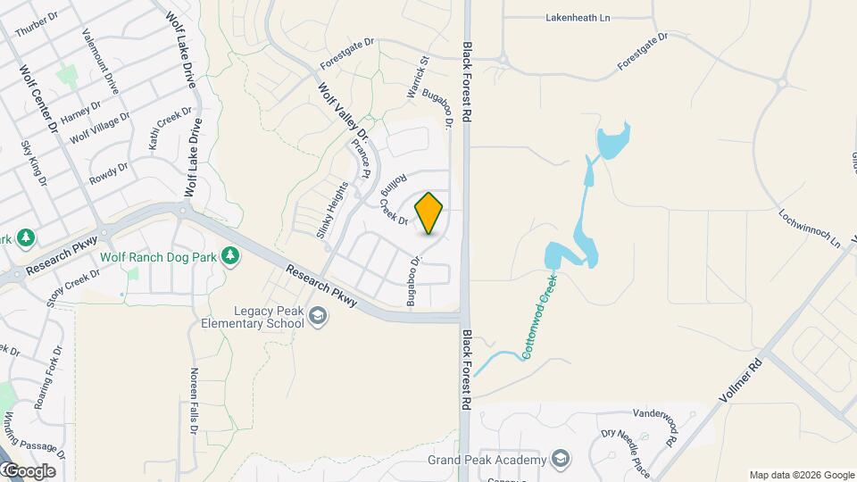 9032 Bugaboo Dr. Map and Location Details