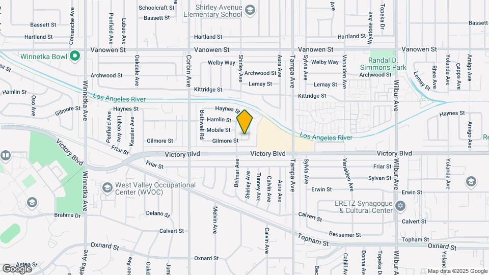 6433 Shirley Ave Mapa y Detalles de la Ubicación