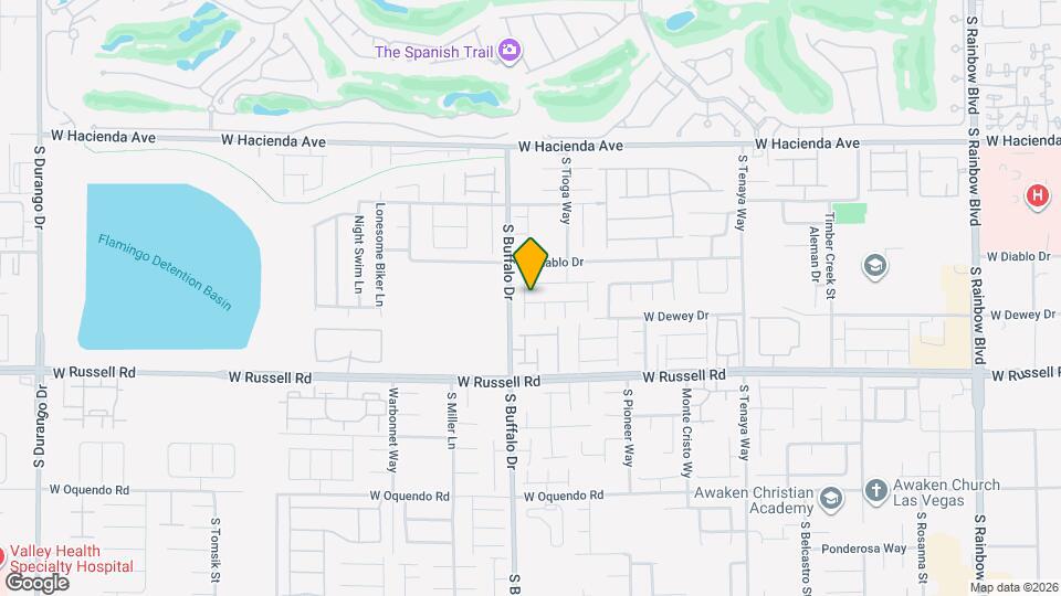 7764 Gallego Plains Dr Map and Location Details