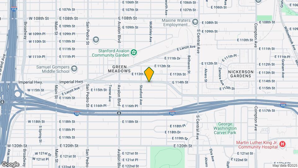 724 E Imperial Hwy, Unit A Map and Location Details