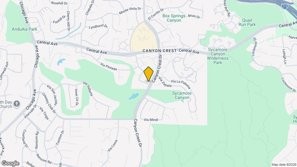 Canyon Cove Apartments Map and Location Details